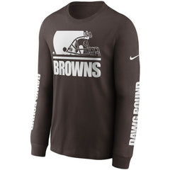 Split Local Long Sleeve T-Shirt - Cleveland Browns
