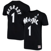 NBA Tracy McGrady Orlando Magic Hardwood Classics Stitch Name & Number T-Shirt