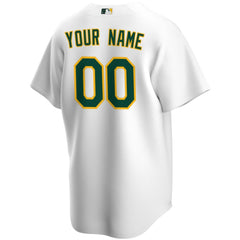 MLB Athletics Nike Home Replica Custom Jersey