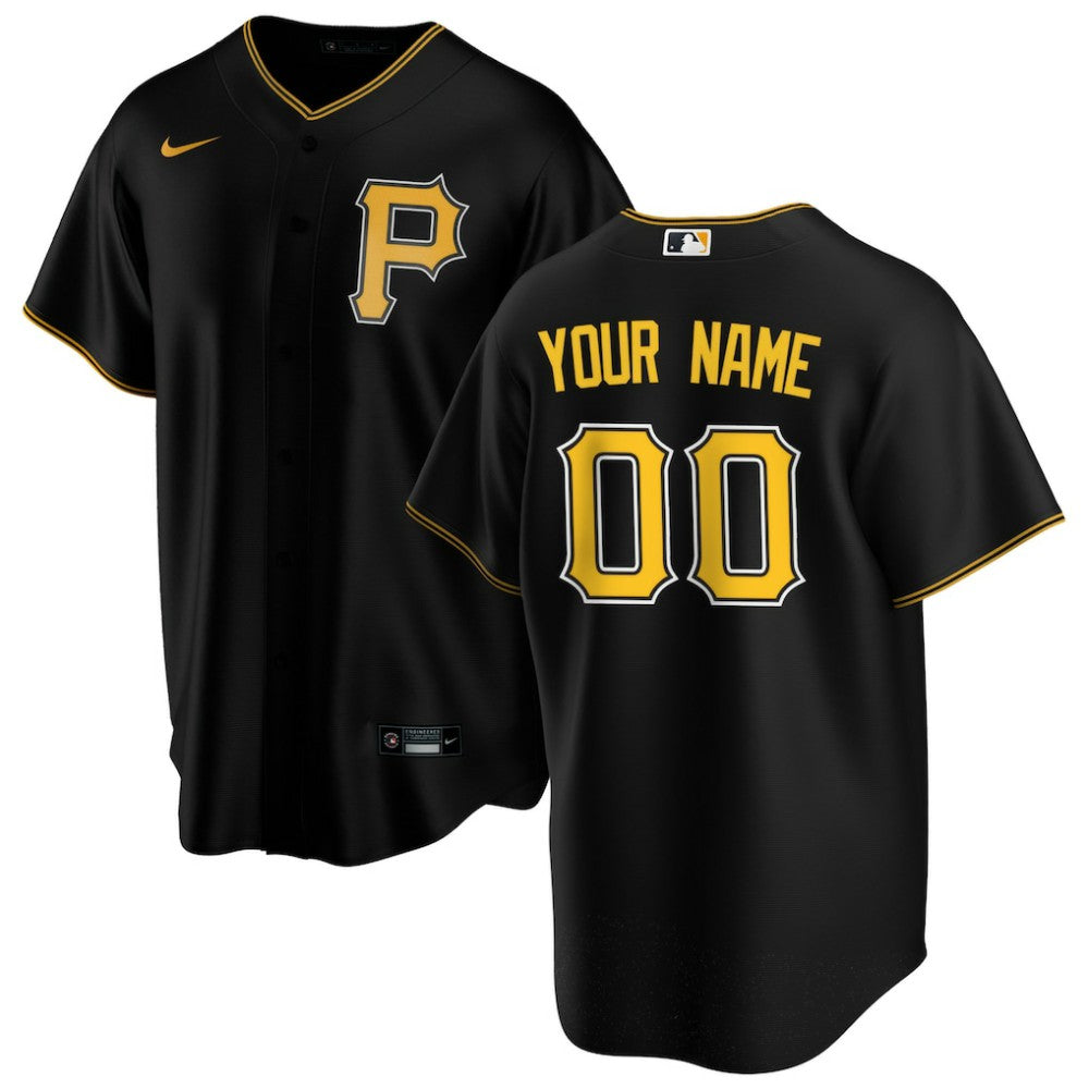 MLB Pittsburgh Pirates Nike Alternate Replica Custom Jersey