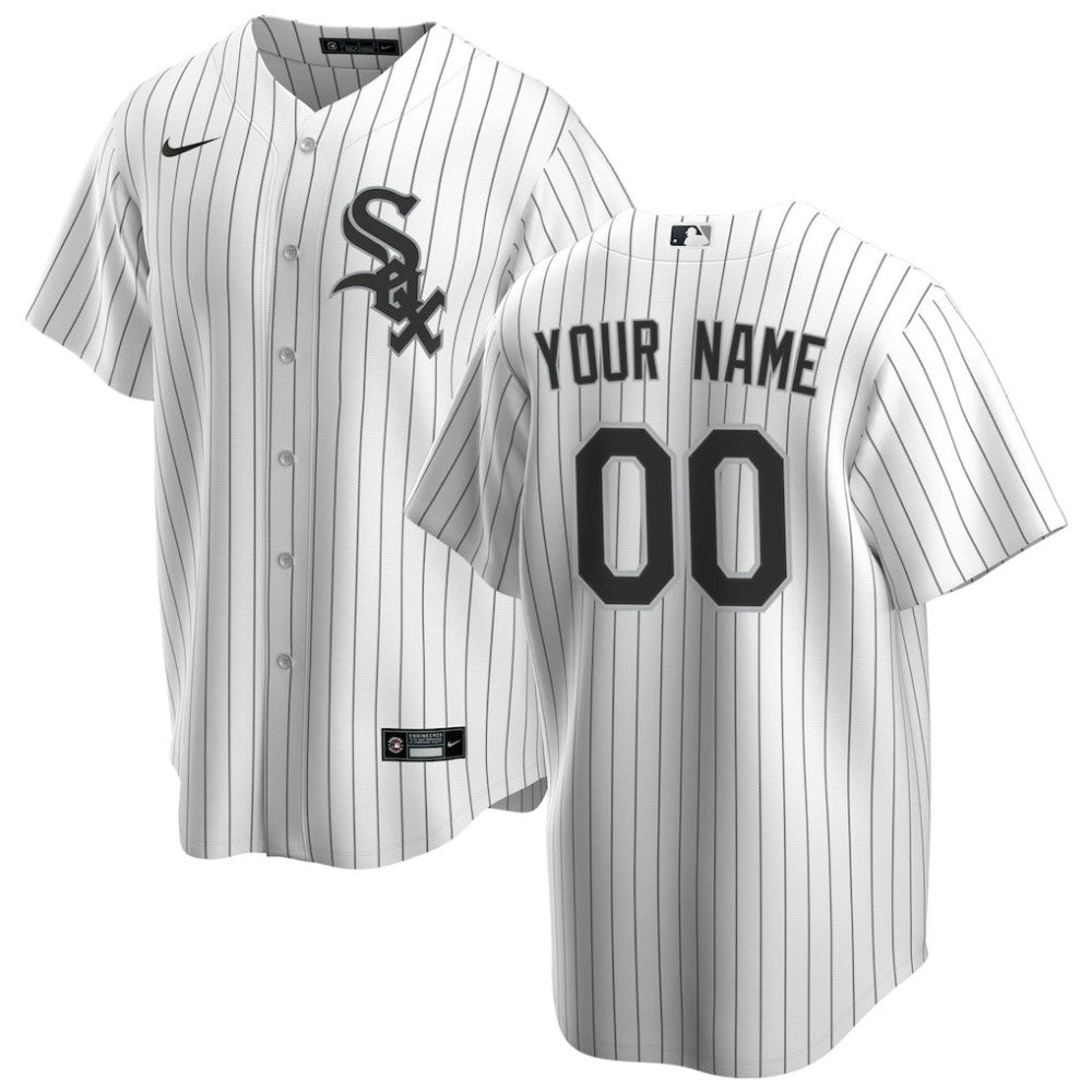 MLB Chicago White Sox Nike Home Replica Custom Jersey
