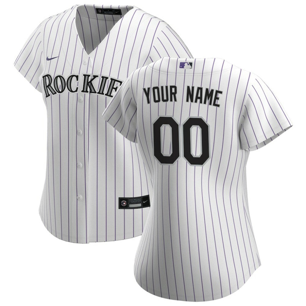 MLB Colorado Rockies Nike Women's Home Replica Custom Jersey