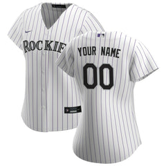 MLB Colorado Rockies Nike Women's Home Replica Custom Jersey