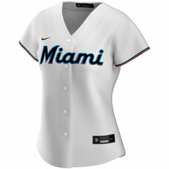MLB Miami Marlins Nike Women's Home Replica Custom Jersey