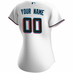 MLB Miami Marlins Nike Women's Home Replica Custom Jersey