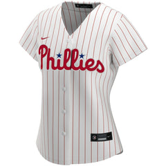 MLB Philadelphia Phillies Nike Women's Home Replica Custom Jersey