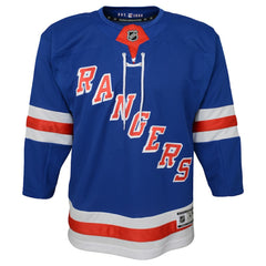NHL Blue New York Rangers Youth Home Premier Jersey