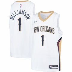 NBA Zion Williamson New Orleans Pelicans Youth Swingman Player Jersey