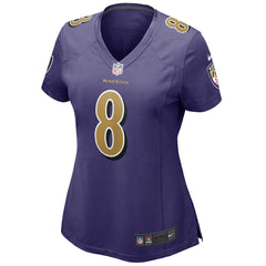 Lamar Jackson Women's Alternate Game Player Jersey - Baltimore Ravens