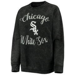 MLB Chicago White Sox G-III 4Her by Carl Banks Women's Script Comfy Cord Pullover Sweatshirt