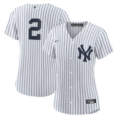 MLB Derek Jeter New York Yankees Nike Women's Home Replica Player Jersey