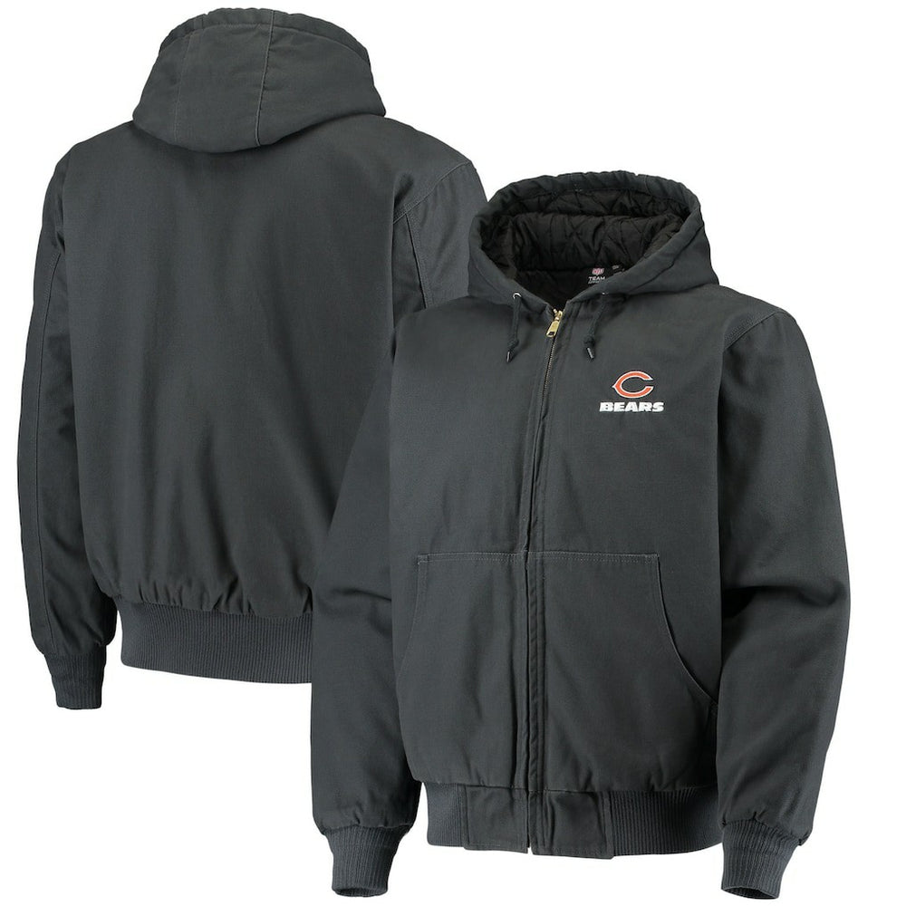 Dunbrooke Dakota Cotton Canvas Hooded Jacket - Chicago Bears