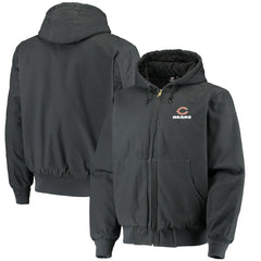 Dunbrooke Dakota Cotton Canvas Hooded Jacket - Chicago Bears