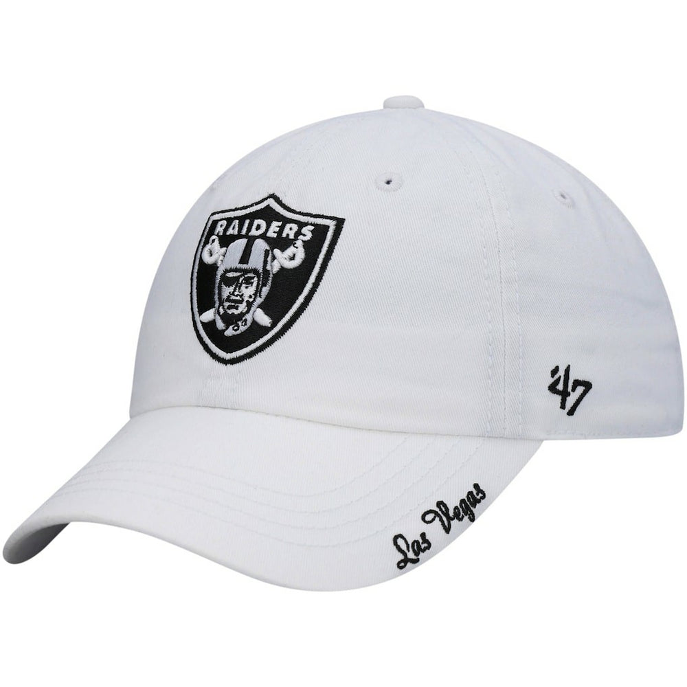 '47 Women's Miata Clean Up Primary Adjustable Hat - Las Vegas Raiders