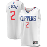 NBA Kawhi Leonard LA Clippers Youth 2020/21 Fast Break Player Jersey