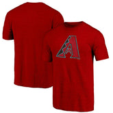 MLB Arizona Diamondbacks Weathered Official Logo Tri-Blend T-Shirt