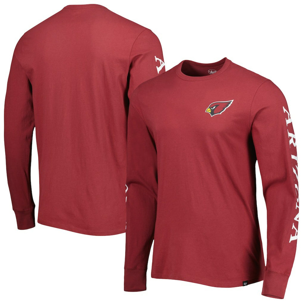 '47 Triple Threat Franklin Long Sleeve T-Shirt - Arizona Cardinals