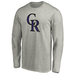 MLB Colorado Rockies Official Team Logo Long Sleeve T-Shirt