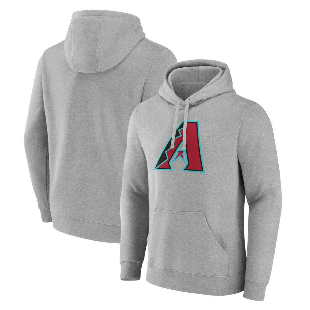 MLB Arizona Diamondbacks Official Logo Fitted Pullover Hoodie