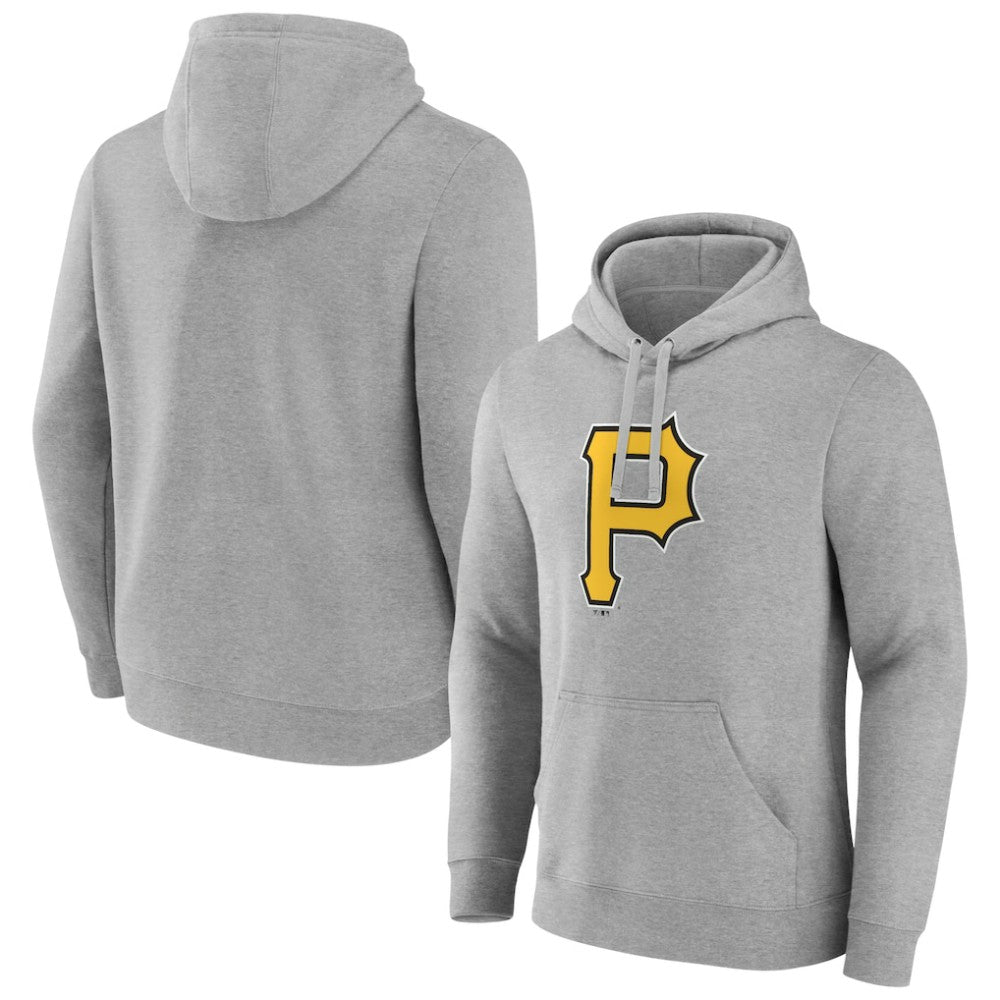 MLB Pittsburgh Pirates Official Logo Fitted Pullover Hoodie