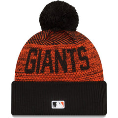 MLB San Francisco Giants New Era Authentic Collection Sport Cuffed Knit Hat with Pom