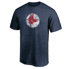 MLB Boston Red Sox Cooperstown Collection True Classics Throwback Logo Tri-Blend T-Shirt