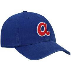 MLB Atlanta Braves '47 1972 Logo Cooperstown Collection Clean Up Adjustable Hat