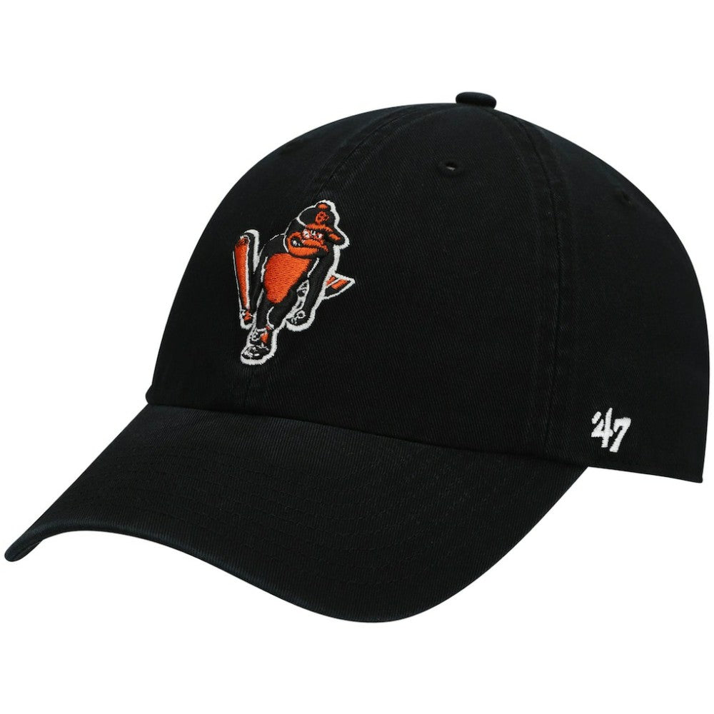 MLB Baltimore Orioles '47 Logo Cooperstown Collection Clean Up Adjustable Hat