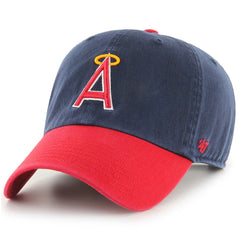 MLB California Angels '47 1997 Halo Logo Cooperstown Collection Clean Up Adjustable Hat