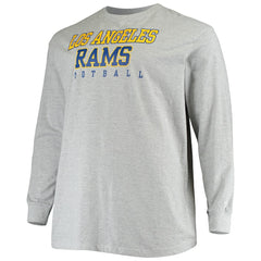 Big & Tall Practice Long Sleeve T-Shirt - Los Angeles Rams
