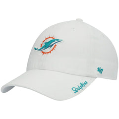 '47 Women's Miata Clean Up Logo Adjustable Hat - Miami Dolphins