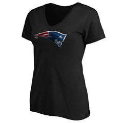 Women's Midnight Mascot Logo V-Neck T-Shirt - New England Patriots