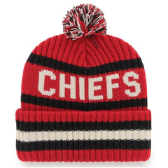 '47 Bering Cuffed Knit Hat with Pom - Kansas City Chiefs