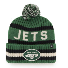 '47 Bering Cuffed Knit Hat with Pom - New York Jets