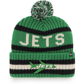 '47 Bering Cuffed Knit Hat with Pom - New York Jets