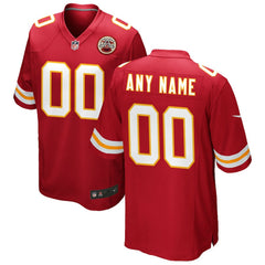 Custom Game Jersey - Kansas City Chiefs
