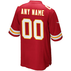 Custom Game Jersey - Kansas City Chiefs