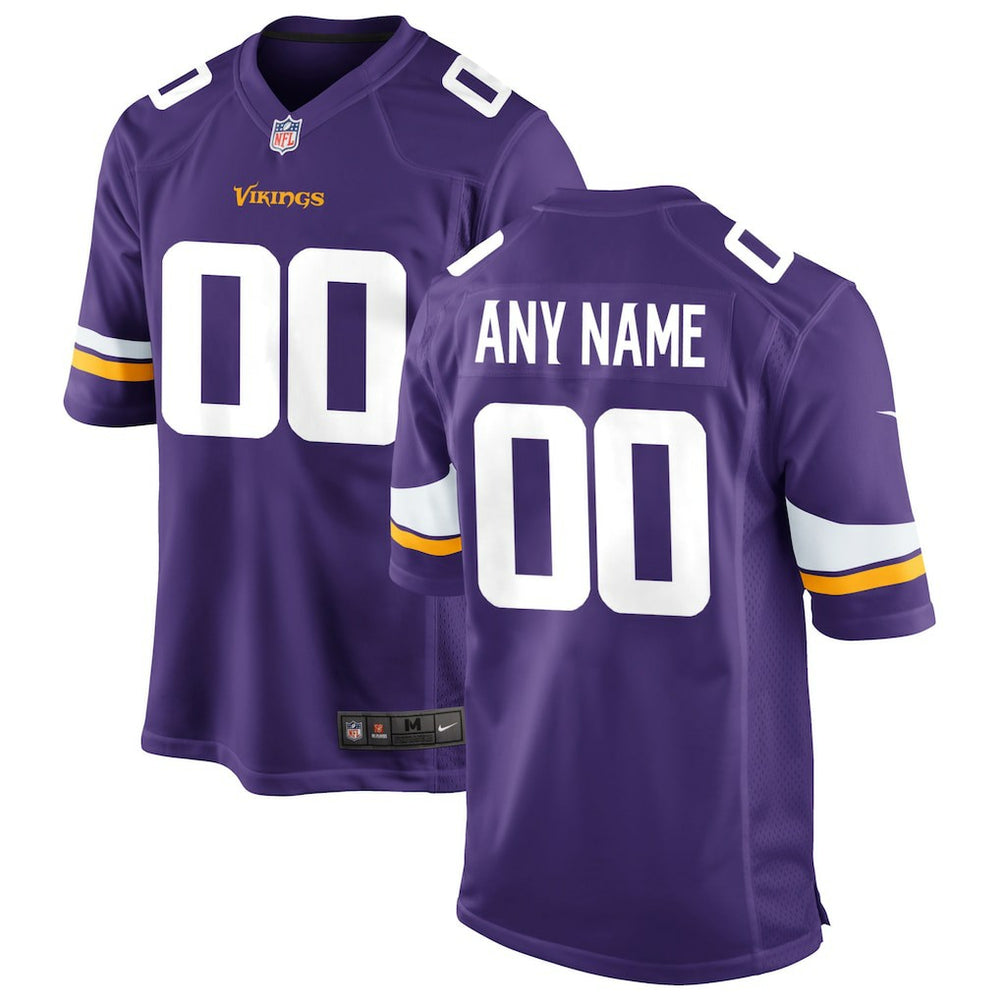 Custom Game Jersey - Minnesota Vikings
