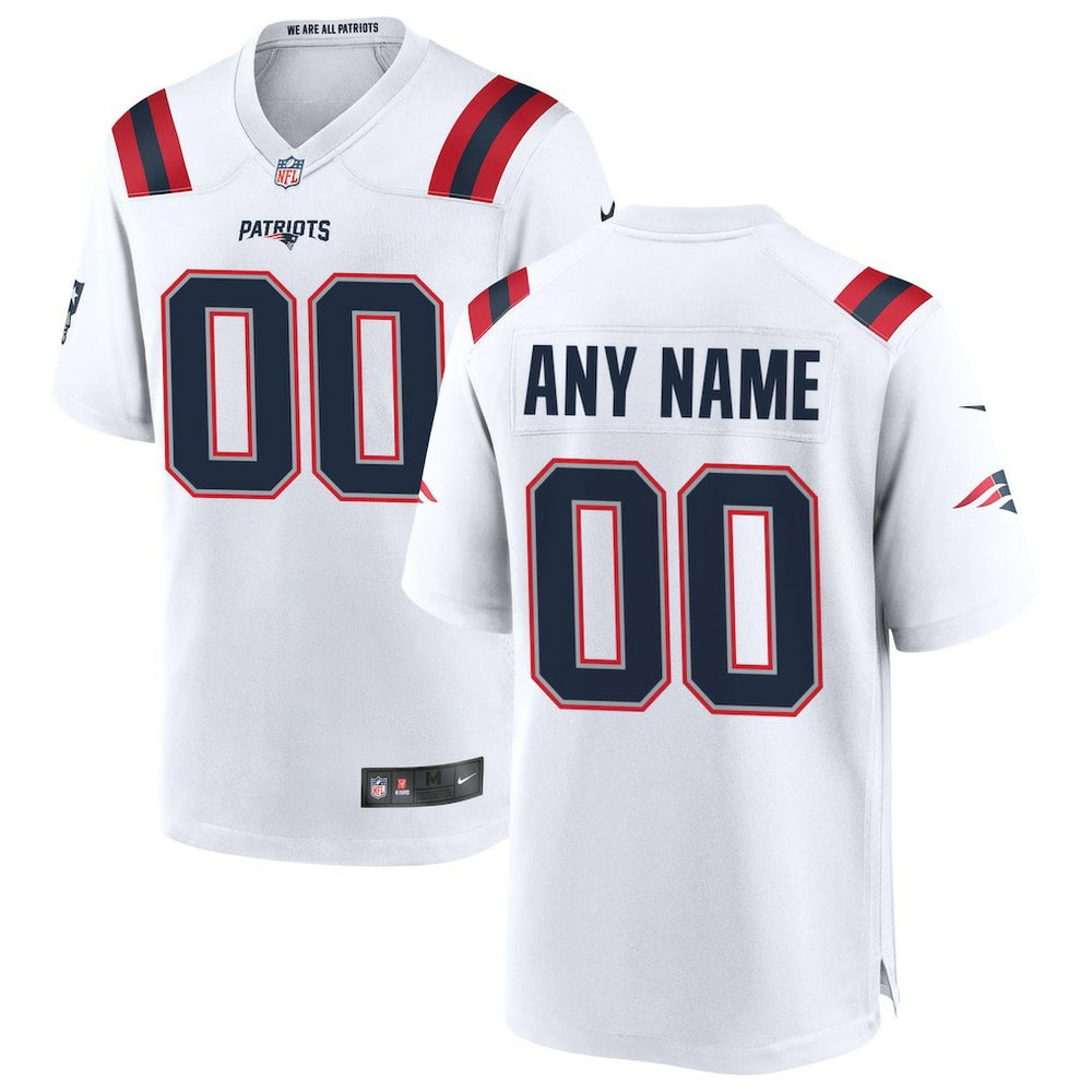 Custom Game Jersey - New England Patriots