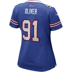 Ed Oliver Women's Game Jersey - Buffalo Bills