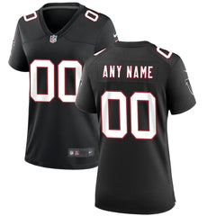 Women's Throwback Custom Game Jersey - Atlanta Falcons