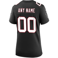 Women's Throwback Custom Game Jersey - Atlanta Falcons
