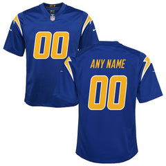 Youth Alternate Custom Game Jersey - Los Angeles Chargers