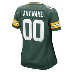 Women's Custom Game Jersey - Green Bay Packers