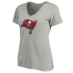 Women's Primary Logo V-Neck T-Shirt - Tampa Bay Buccaneers