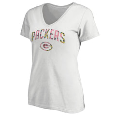 Women's Floral Arch T-Shirt - Green Bay Packers