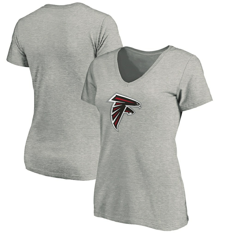 Women's Primary Logo V-Neck T-Shirt - Atlanta Falcons