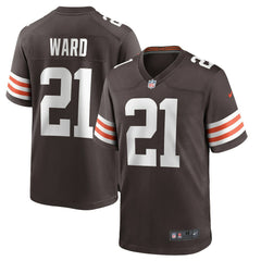 Denzel Ward Player Game Jersey - Cleveland Browns