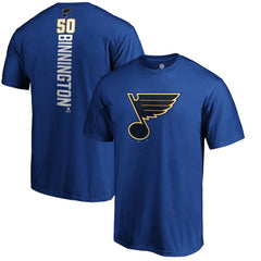 NHL Royal Jordan Binnington St. Louis Blues Playmaker T-Shirt