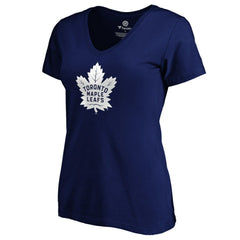 NHL Royal John Tavares Toronto Maple Leafs Women's Playmaker V-Neck T-Shirt